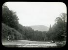 Low Shot on Canoe in Stream